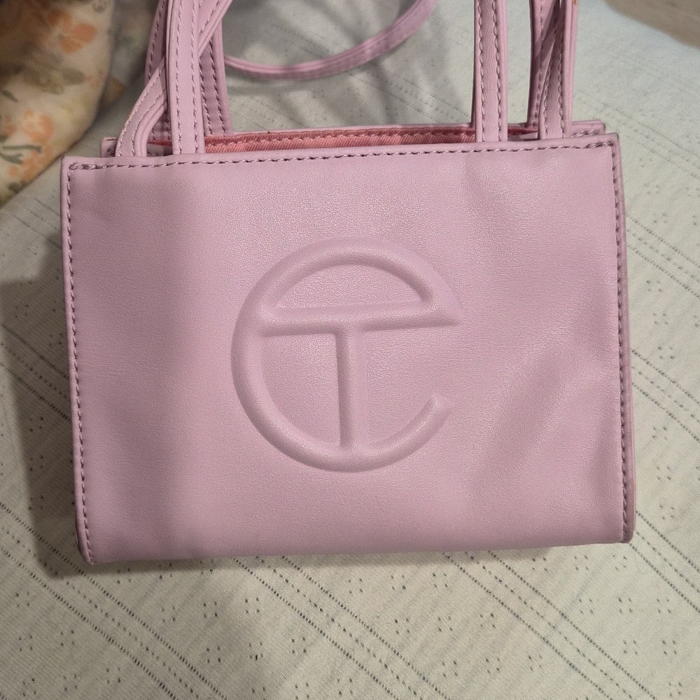 Pink Telfar Small Bag